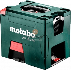 Аккумуляторные строительные пылесосы для сухой уборки Metabo AS 18 L PC