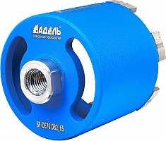 Алмазная коронка с пылеудалением для подрозетников по железобетону Адель Super Fast SF DE-D70 82/65 мм Алмазная коронка с пылеудалением для подрозетников по железобетону Адель Super Fast SF DE-D70 82/65 мм