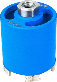 Алмазные коронки с пылеудалением для подрозетников по железобетону Адель Super Fast SF DE-D70 72/65 мм Алмазные коронки с пылеудалением для подрозетников по железобетону Адель Super Fast SF DE-D70 72/65 мм