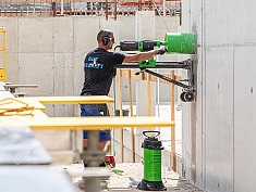 Использование установок алмазного бурения Eibenstock DBE 352 Использование установок алмазного бурения Eibenstock DBE 352