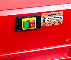 Кнопки "Вкл/Выкл" желобонакаточного станка Brexit BrexGroover E1200-R2 Кнопки "Вкл/Выкл" желобонакаточного станка Brexit BrexGroover E1200-R2