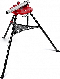 Применение универсального складного трубного верстака-треноги с цепными тисками Remmers Tristand 1/8-6