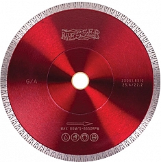 Ультратонкий диск для резки гранита Messer G/A Ультратонкий диск для резки гранита Messer G/A